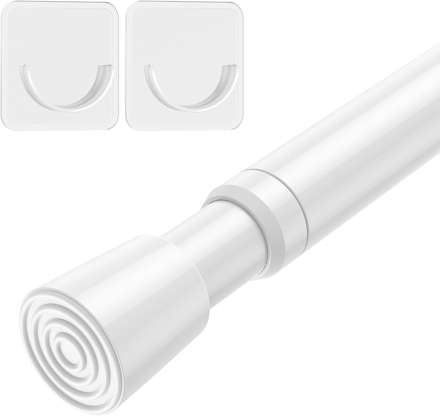 1Pcs Tension Curtain Rod Spring Tension Rod Short Curtian Rods No Drilling Expan