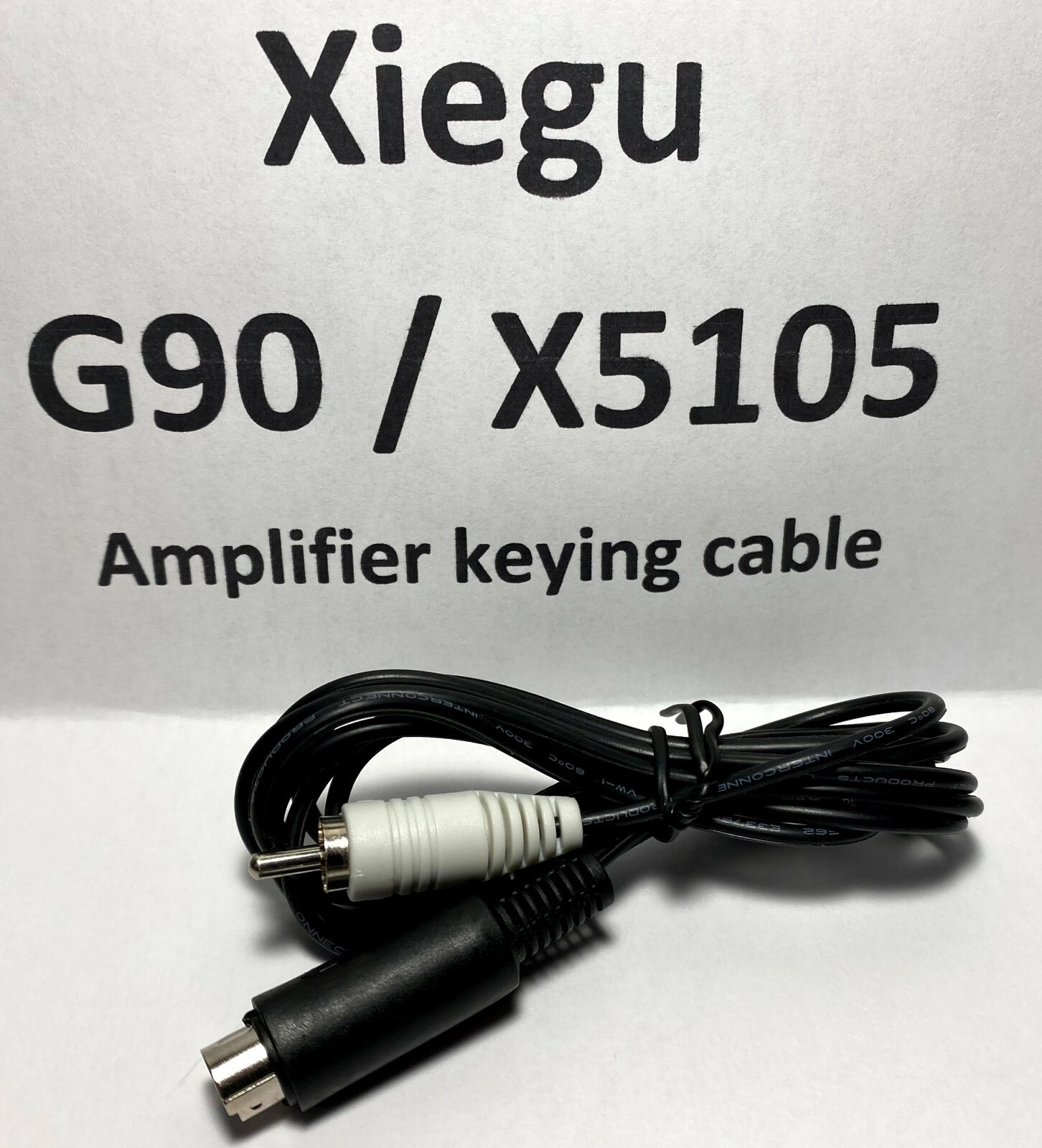 Xiegu G90 X5105 G106 amplifier keying cable