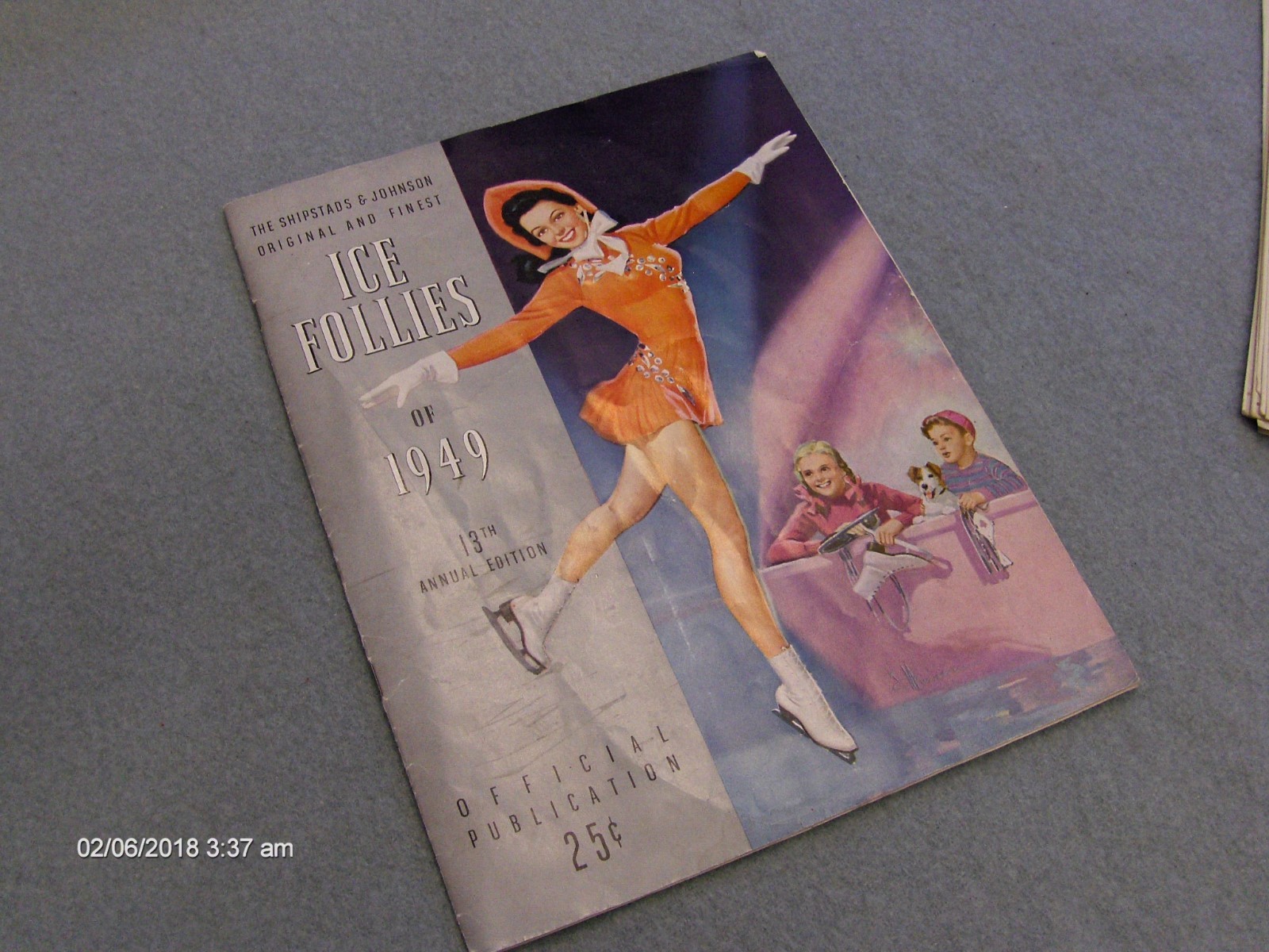 Ice Follies of 1949 Program 13th annual edition Shipstads & Johnson skating