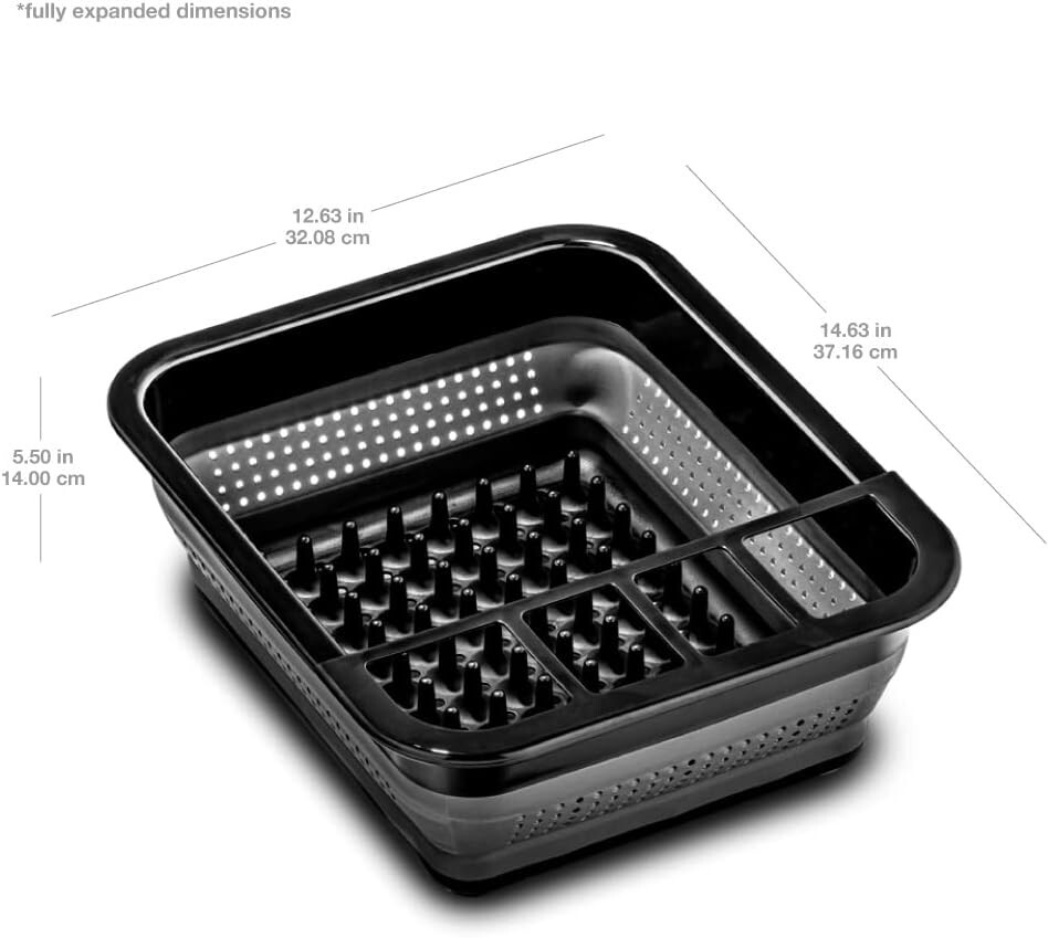 madesmart Portable Collapsible Dish Drying Rack