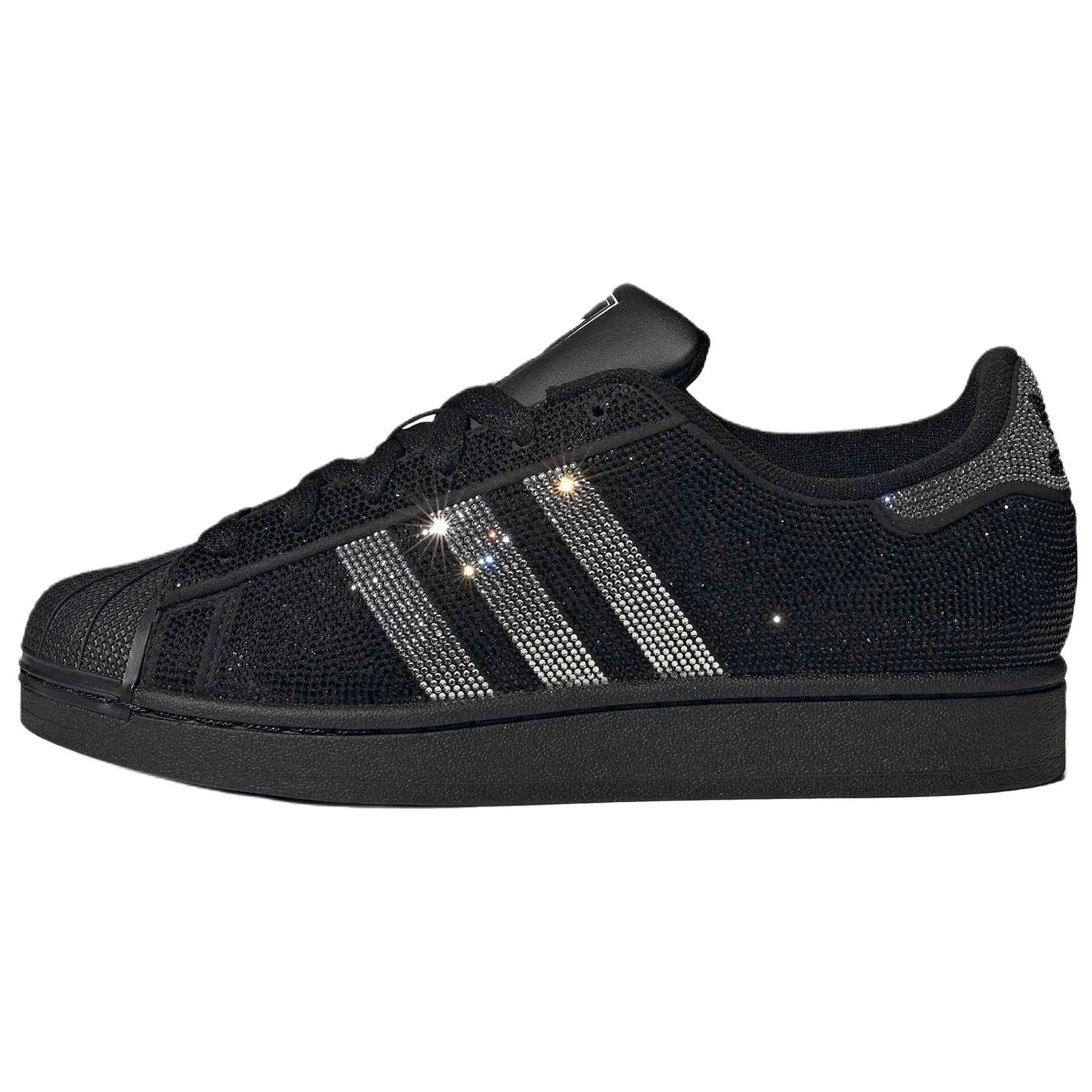 Superstar Wmns Adidas Originals 2 'Rhinestone Black Silver' Women's - IH4200