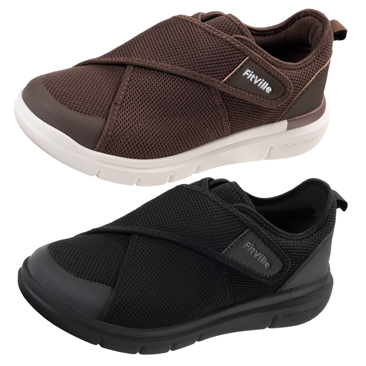 FitVille Mens Diabetic Shoes Wide Width Adjustable Closure Walking Shoes 8-15