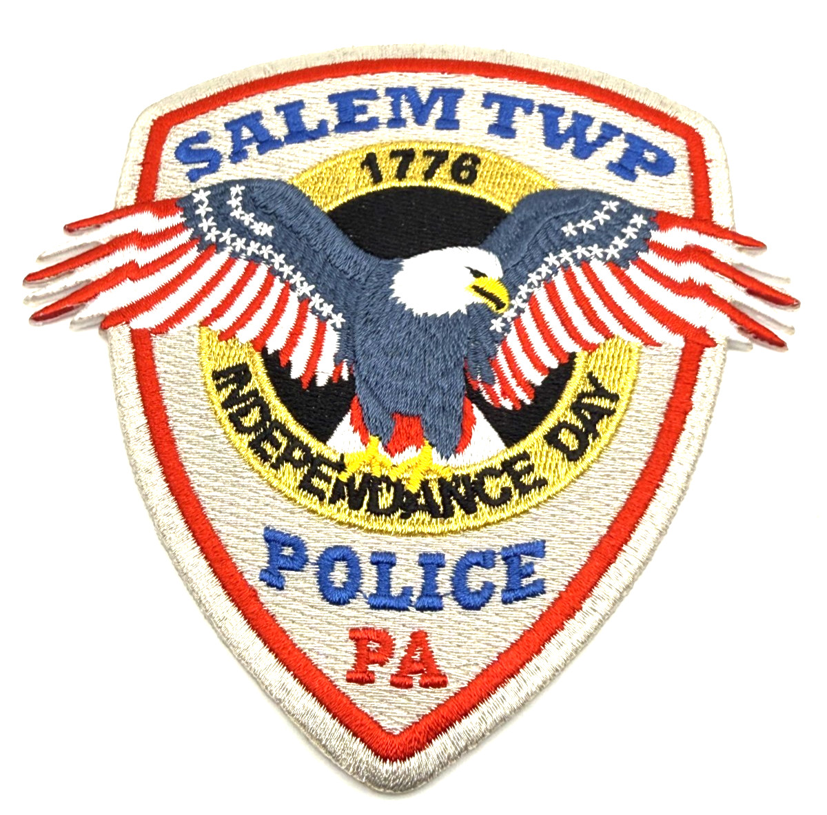 Salem Township Police 4th of July Pennsylvania State Patch NEW