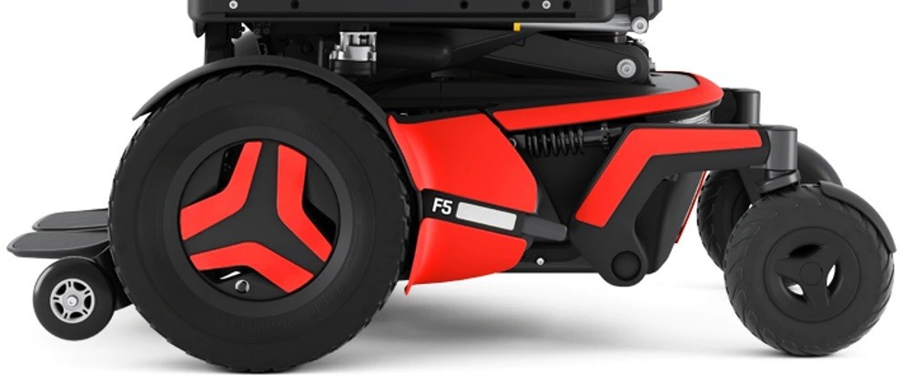 *NEW: Permobil F5 “CHILI” color ACCENT KIT, V.2.  Brand New Full Set.