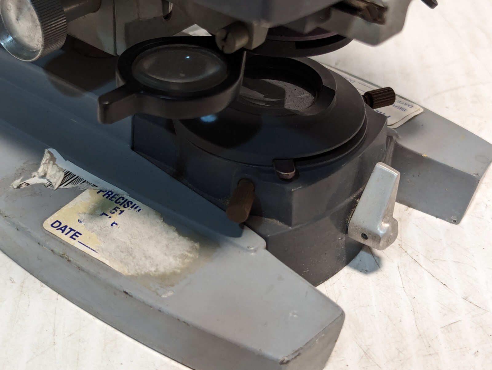 AO Spencer Dual Head Microscope with eyepieces and objective - Free Shipping