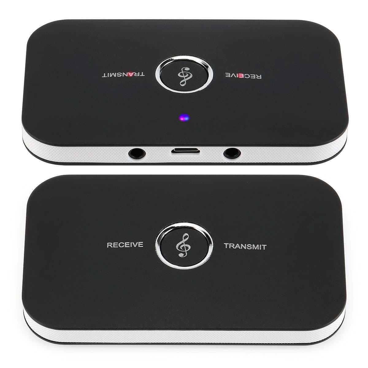Bluetooth 5.0 Transmitter Receiver 2 IN 1 Wireless Audio 3.5mm Jack Aux Adapter