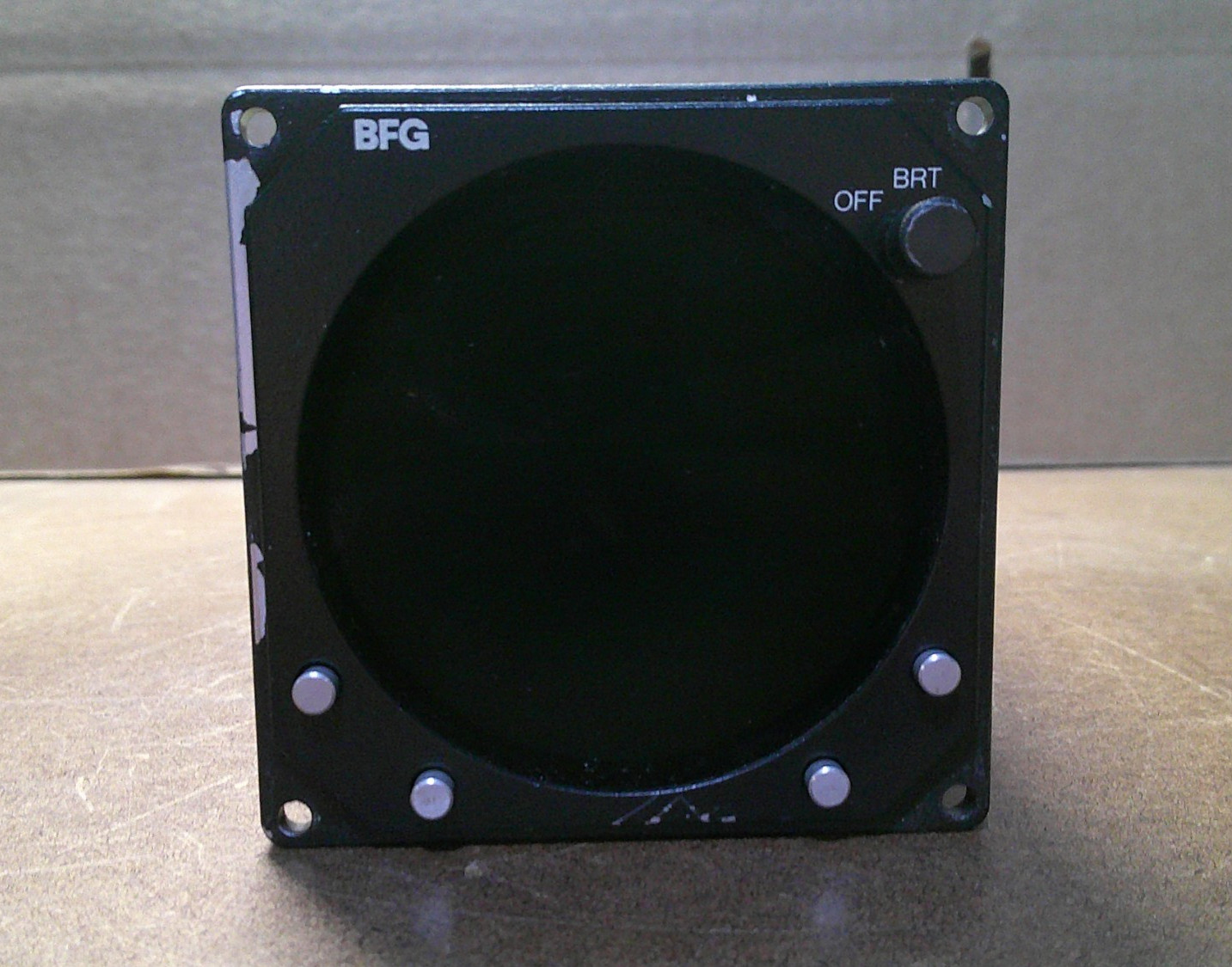 STORMSCOPE DISPLAY P/N 78-8060-5900-8 AS REMOVED