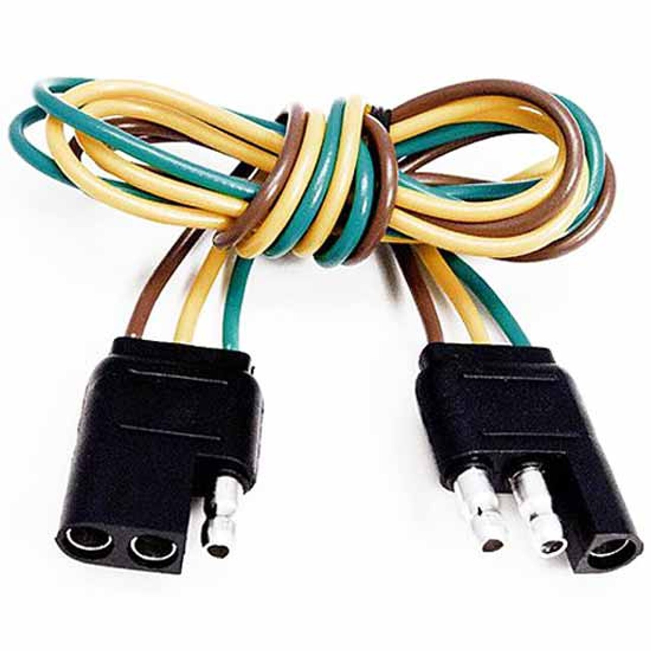 3-Way FM Flat Trailer Connector And M 3-Way Flat Trailer Connector