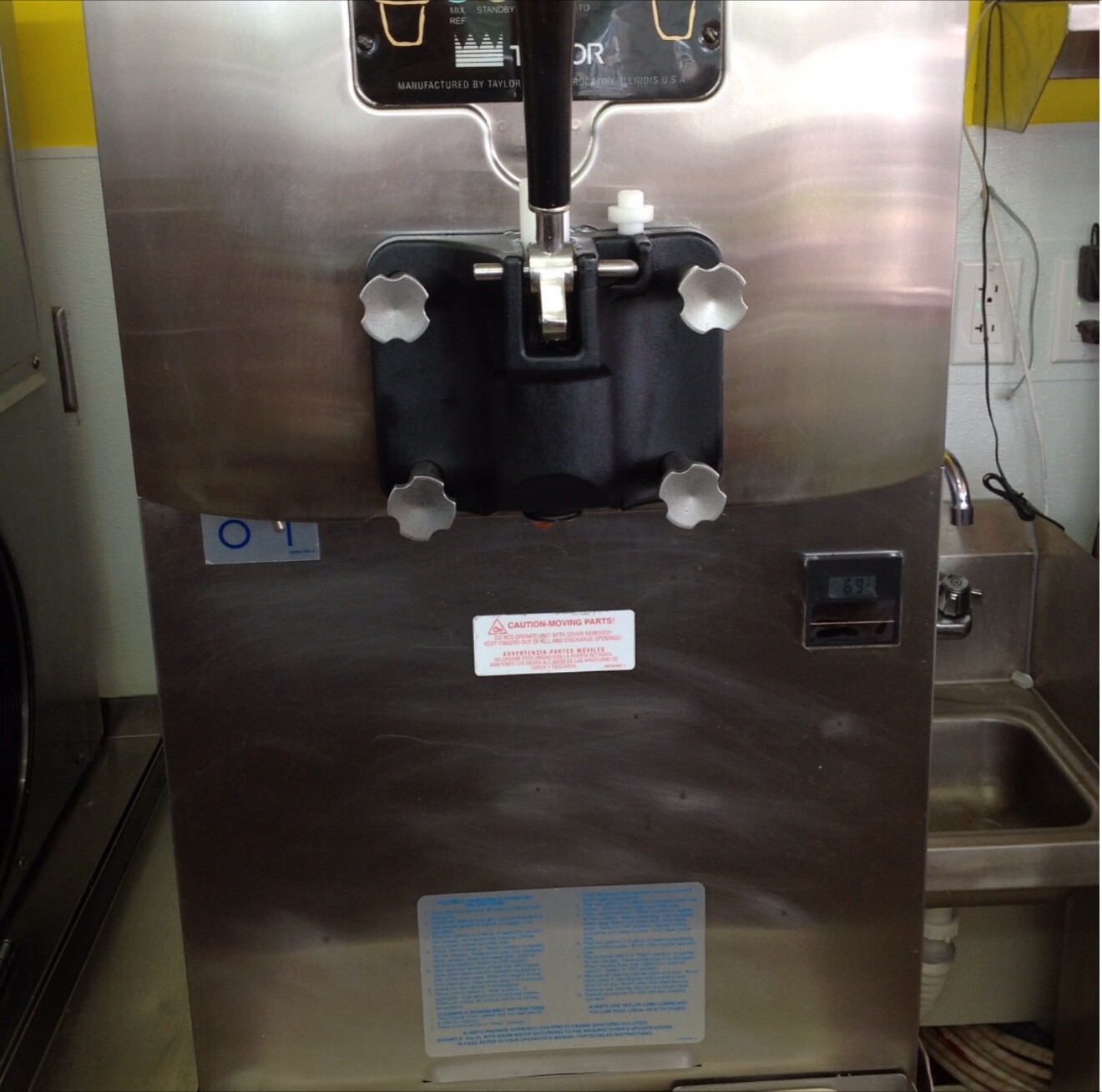Taylor soft ice cream machine