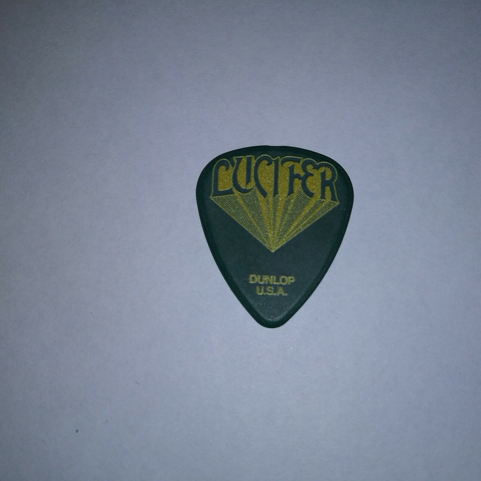 LUCIFER Swedish Metal Band Alexander Mayr 2019 Concert Tour Bass GUITAR PICK