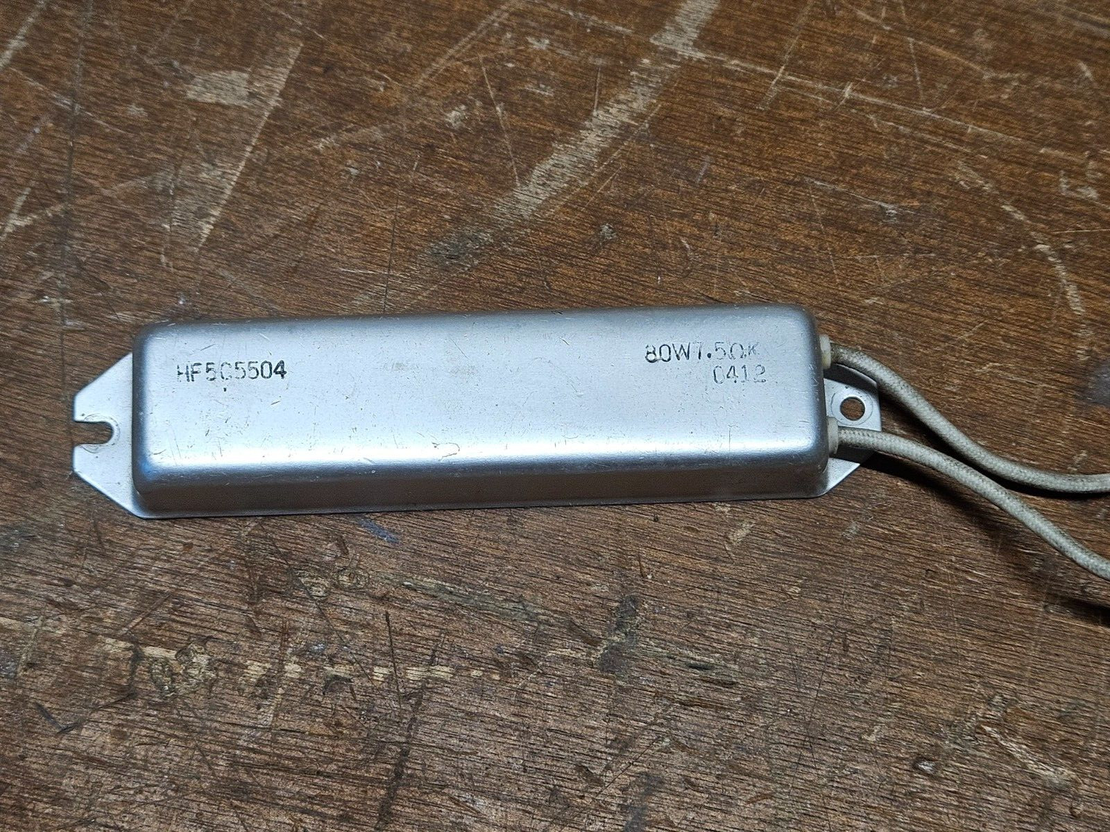 80W7.5ΩK0412 HF5C5504 80W 7.5ΩK 0412