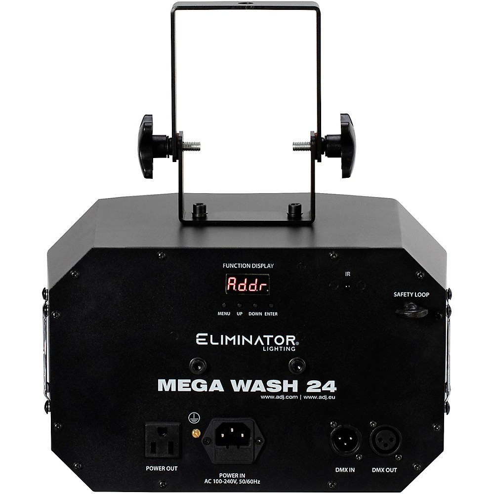 Eliminator Lighting Mega Wash 24 HEX LED Wash Light Refurbished