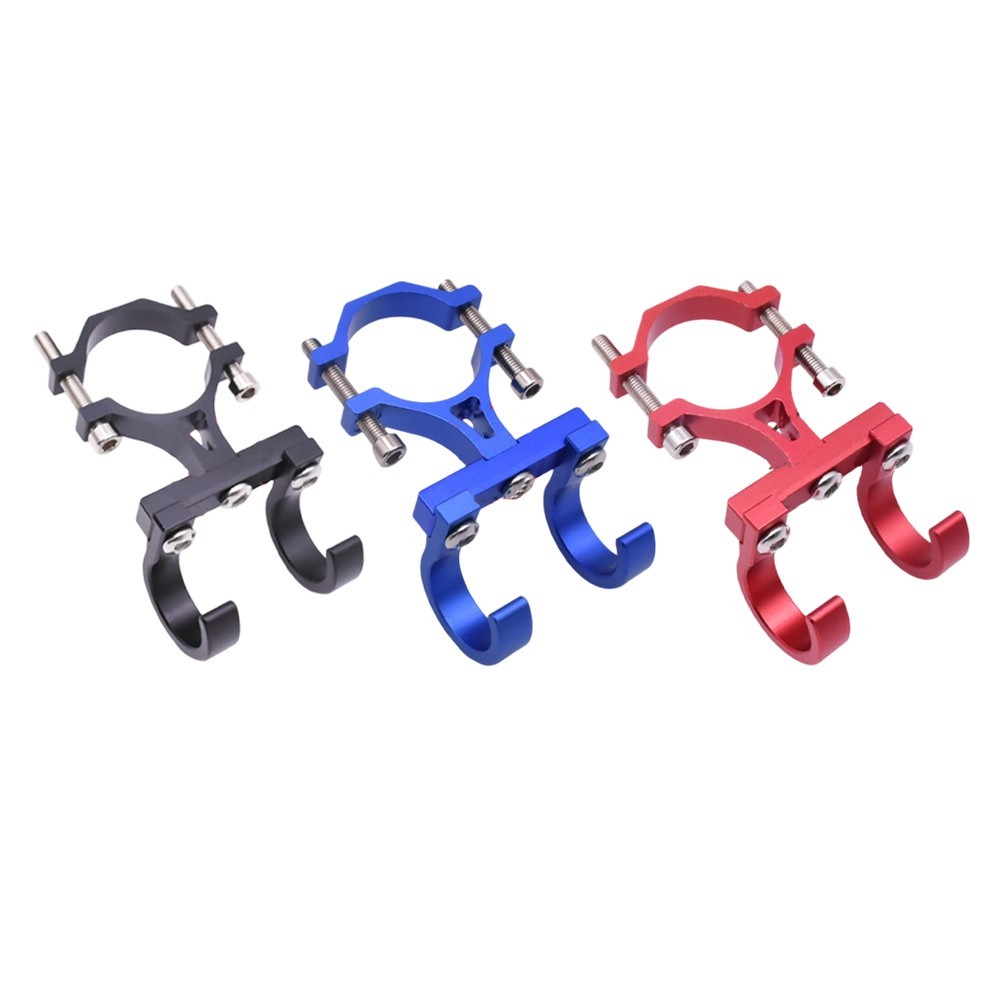 Electric Scooter Handlebar Hook Double Hook Bracket Fits 18 to 35mm Diameter