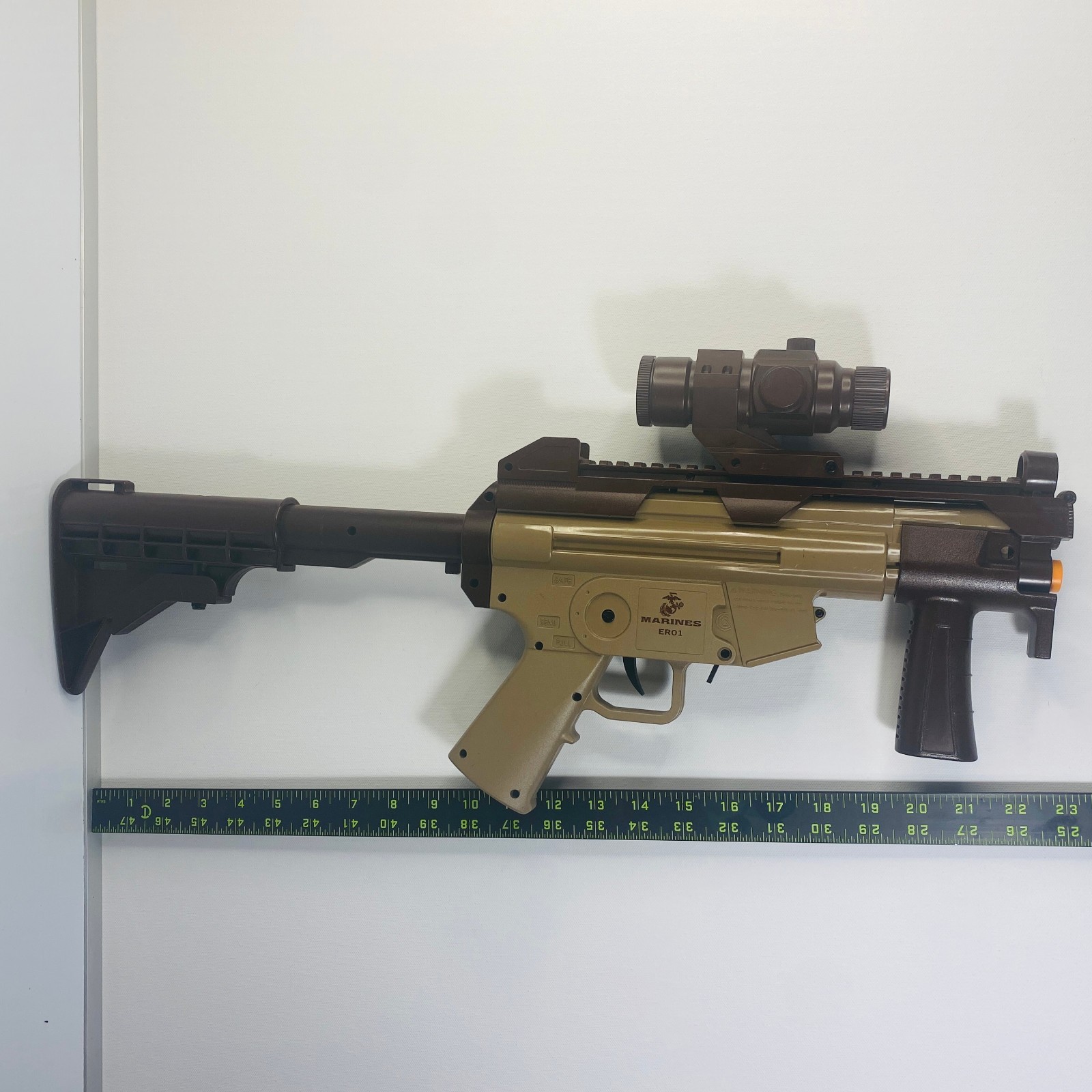 Marine Full-Auto ER01 Airsoft Full Scale Rifle BB MCER01 28.5"  .12g Push Button