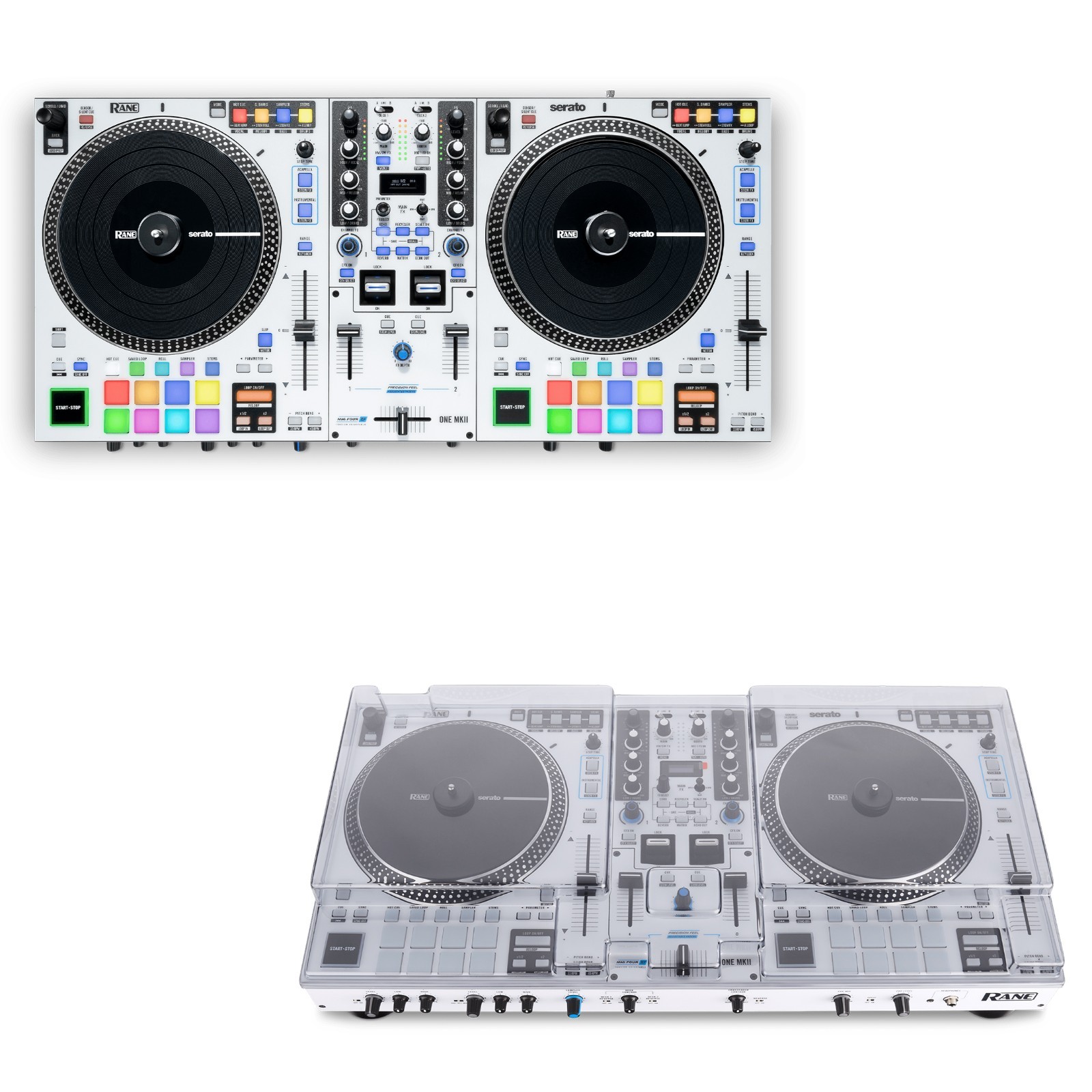 Rane One MK2 MKII Motorized DJ Controller W/Decksaver Bundle