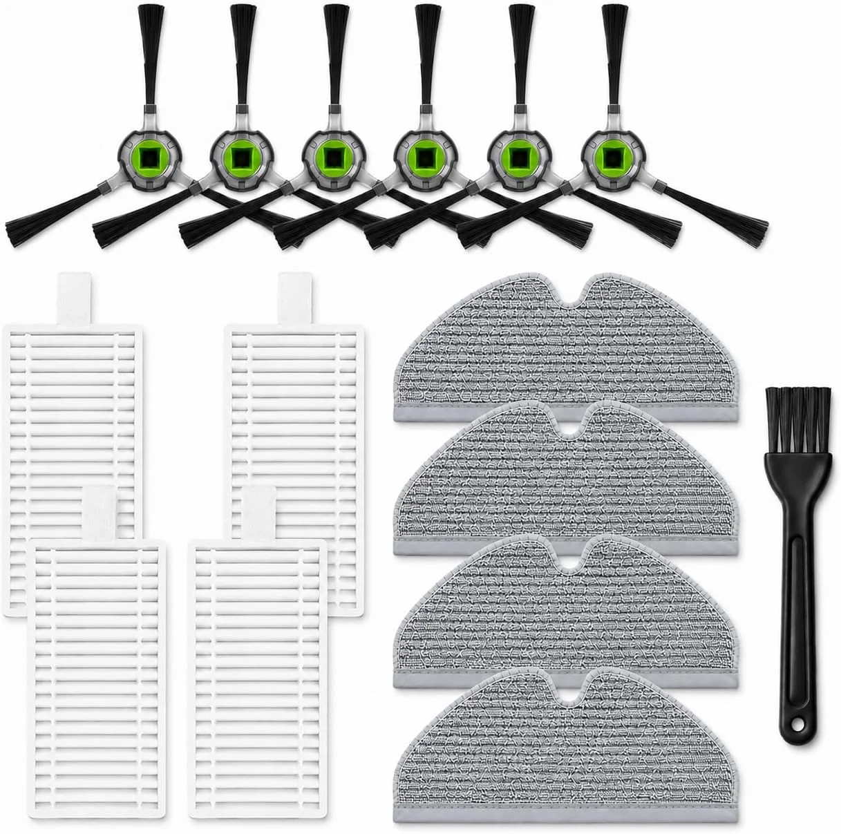14Pack YUJINRU Replacement Parts Accessories Kit Compatible with UMMUND T7S Robo