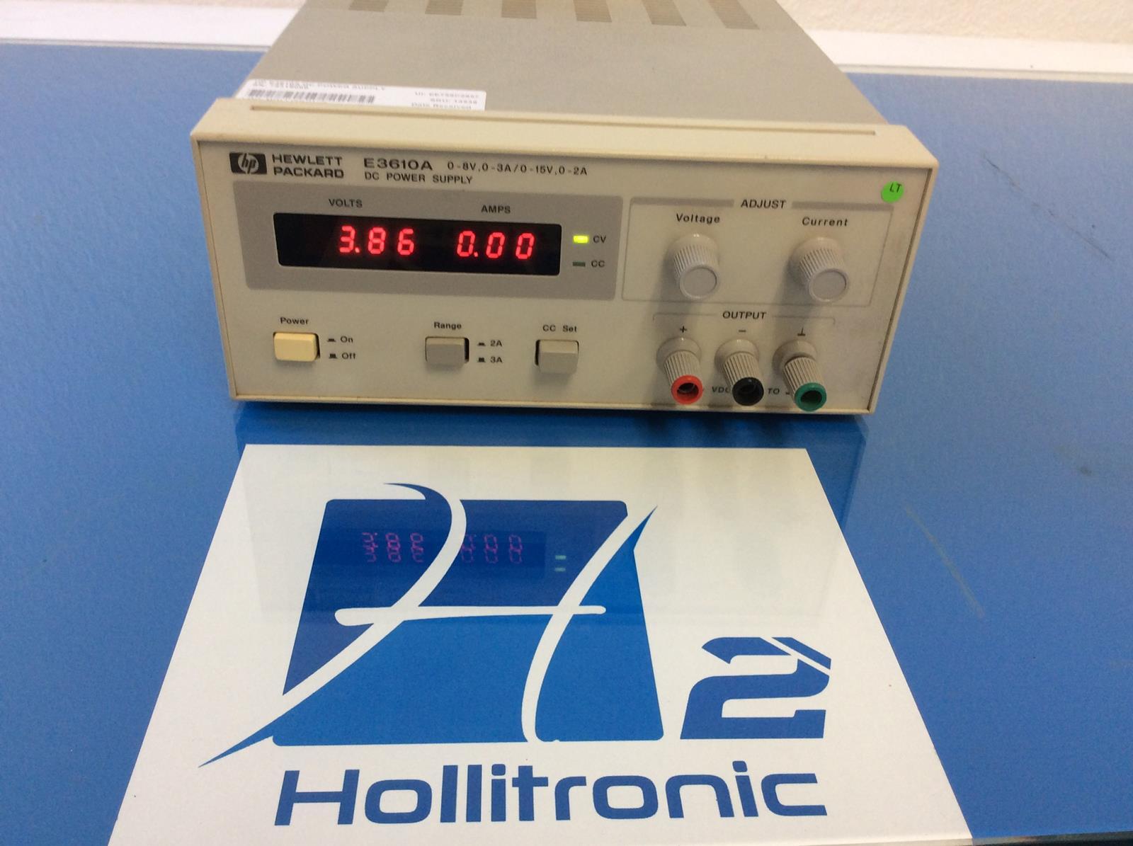 HP E3610A DC POWER SUPPLY