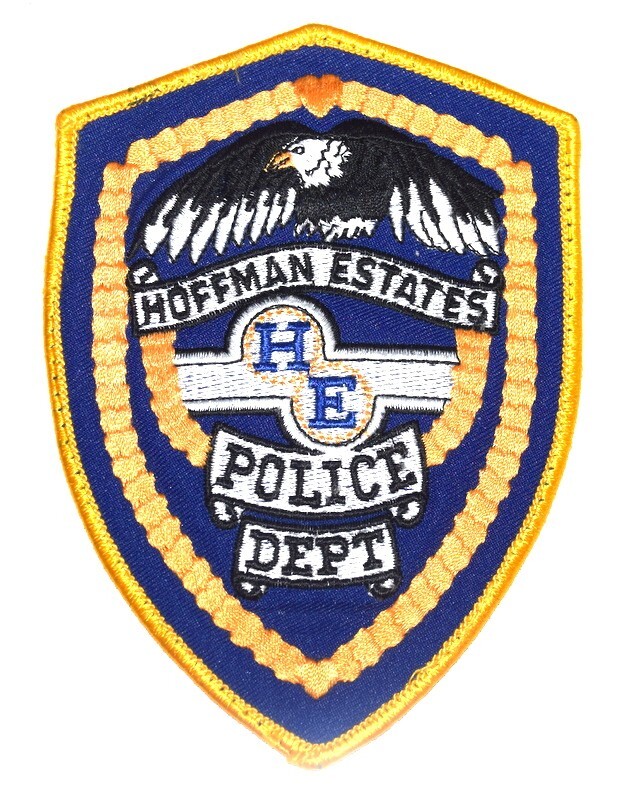 HOFFMAN ESTATES ILLINOIS IL Sheriff Police Patch CITY SEAL LOGO EAGLE USED