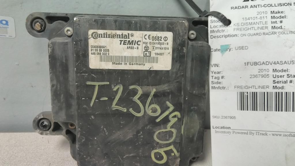 Replaces 446 066 002 0 2010 CONTINENTAL ARS2-B RADAR ANTI-COLLISION MODULE ,  OH