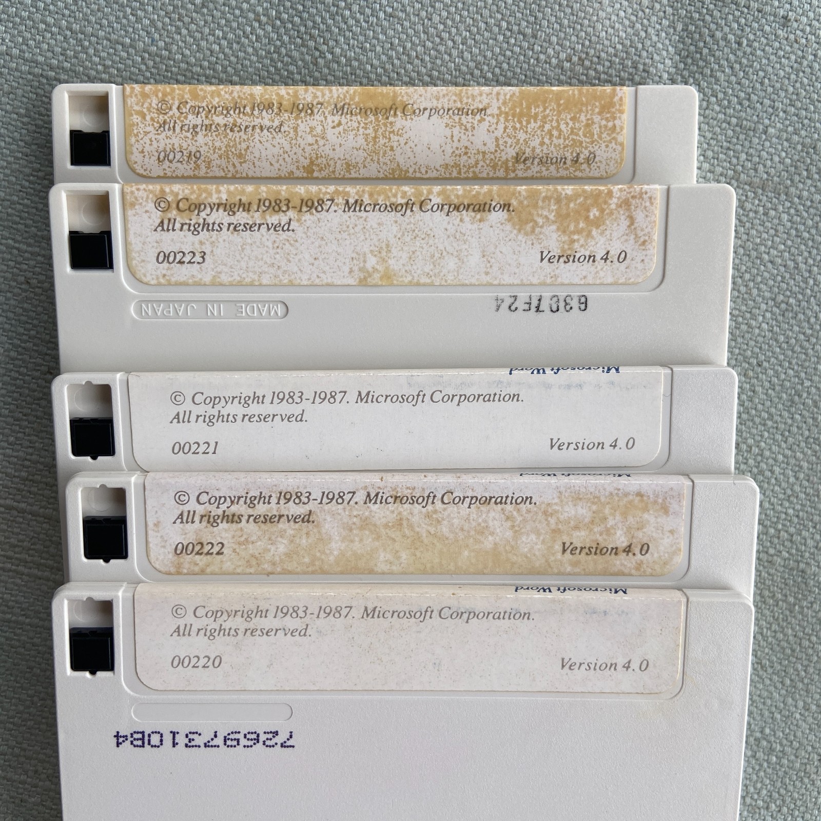 Vintage Software Microsoft Word Excel Powerpoint Windows 3.1 3.11 NT 4.0 Network