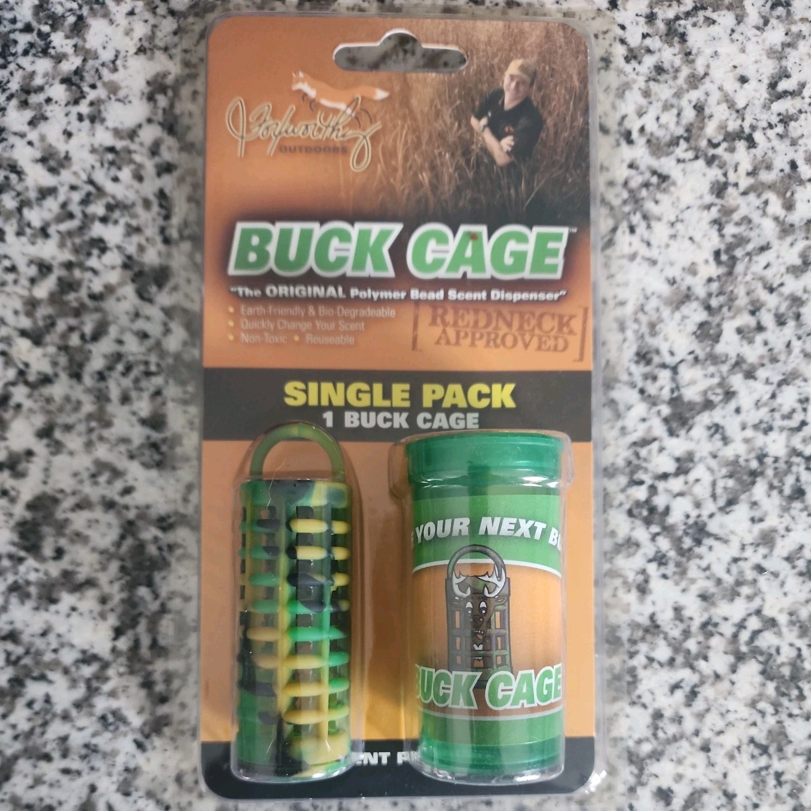 New Buck Cage Polymer Bead Scent Dispenser Single Pack Camp WITH FREE GIFT!!!