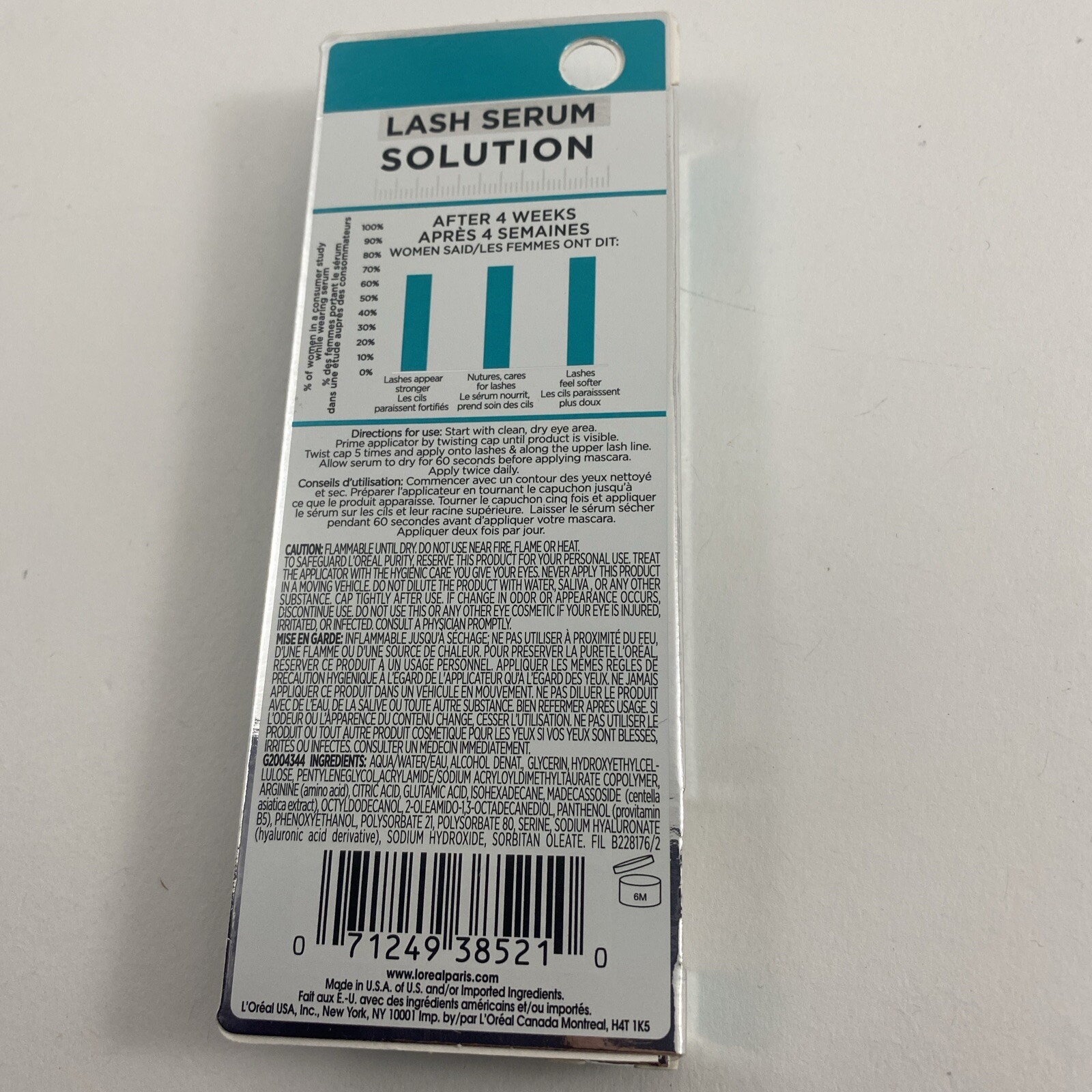 L'oreal Paris Lash Serum Solution