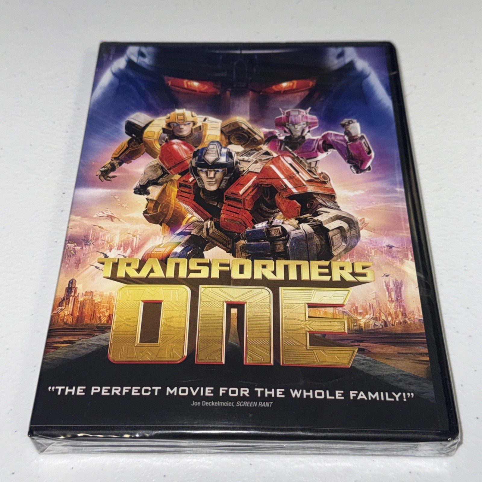 Transformers One DVD - 2024 - Brand New - Optimus Prime
