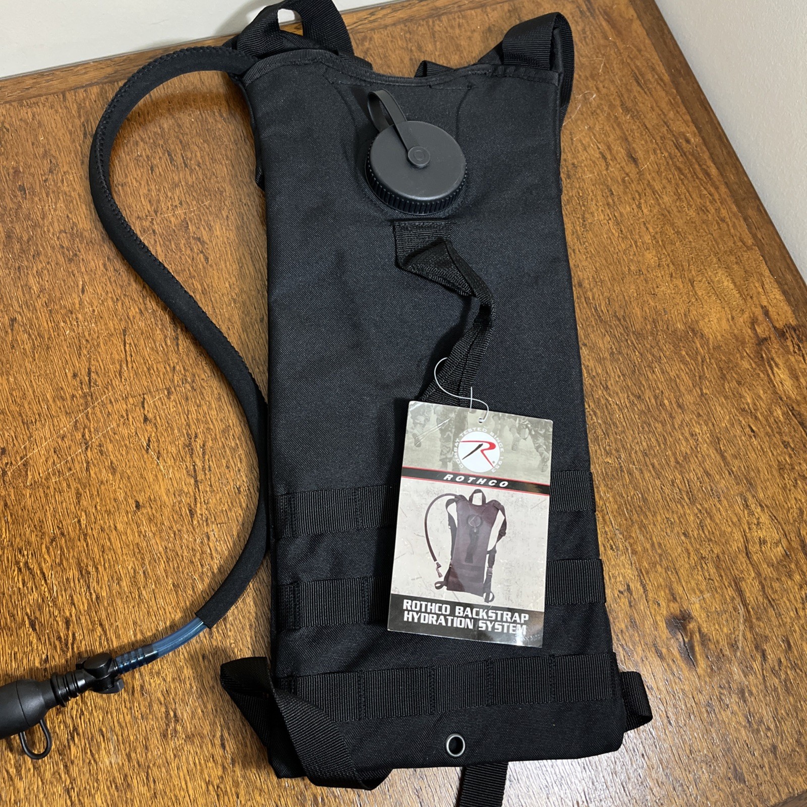 Rothco MOLLE 3 Liter Backstrap Hydration System - Black