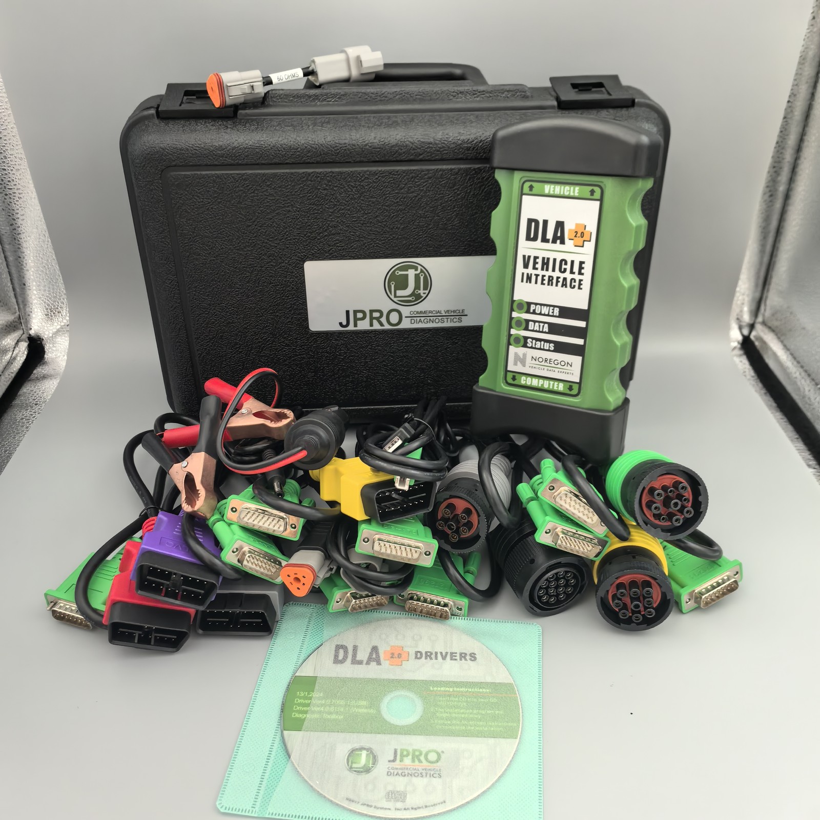 2024 JPRO DLA+2.0 Diesel V2022/2023 Software Heavy Duty Truck Diagnosis Tool NEW