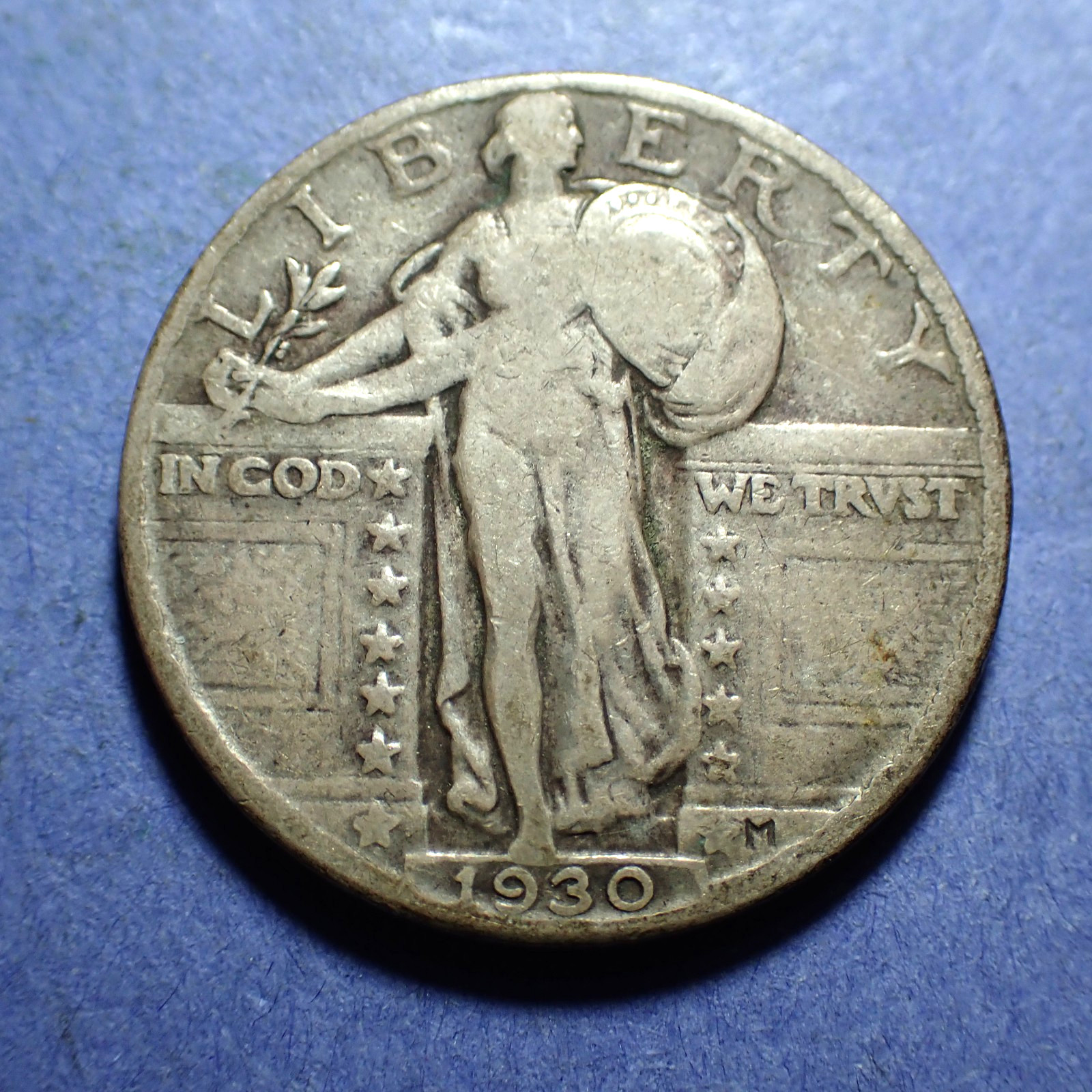 1930 Standing Liberty Quarter  VG+