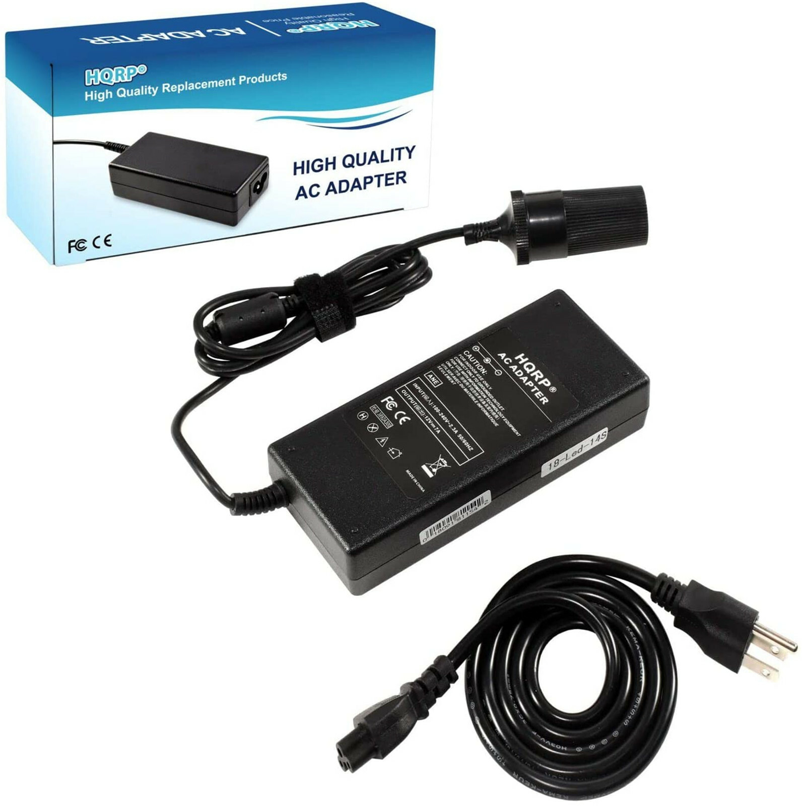 Car Charger Converter for Koolatron P-85 Krusader 52 Qt Cooler / Warmer