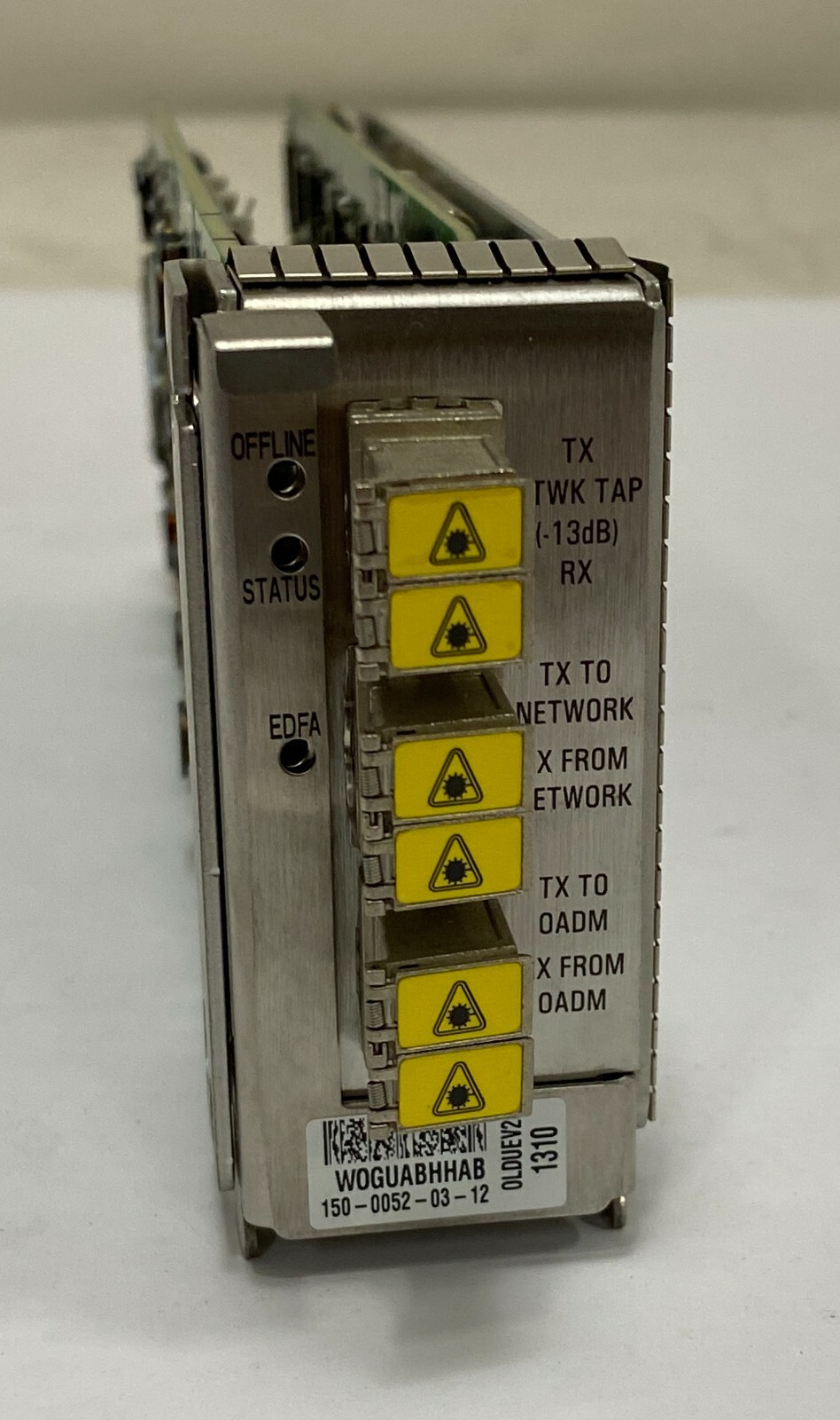 ADVA MOVAZ 150-0052-03-12 FSP 3000RE OLD ULR 2020 EDFA RAYEXPRESS FIBER MODULE