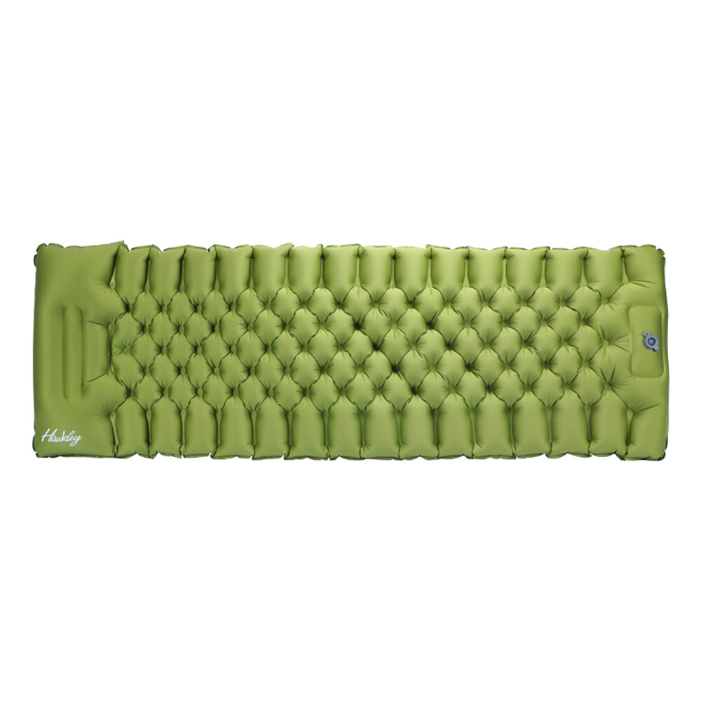 Air Mattresses Portable Outdoor Self-Inflating Mats For Camping Hiking Green Pad
