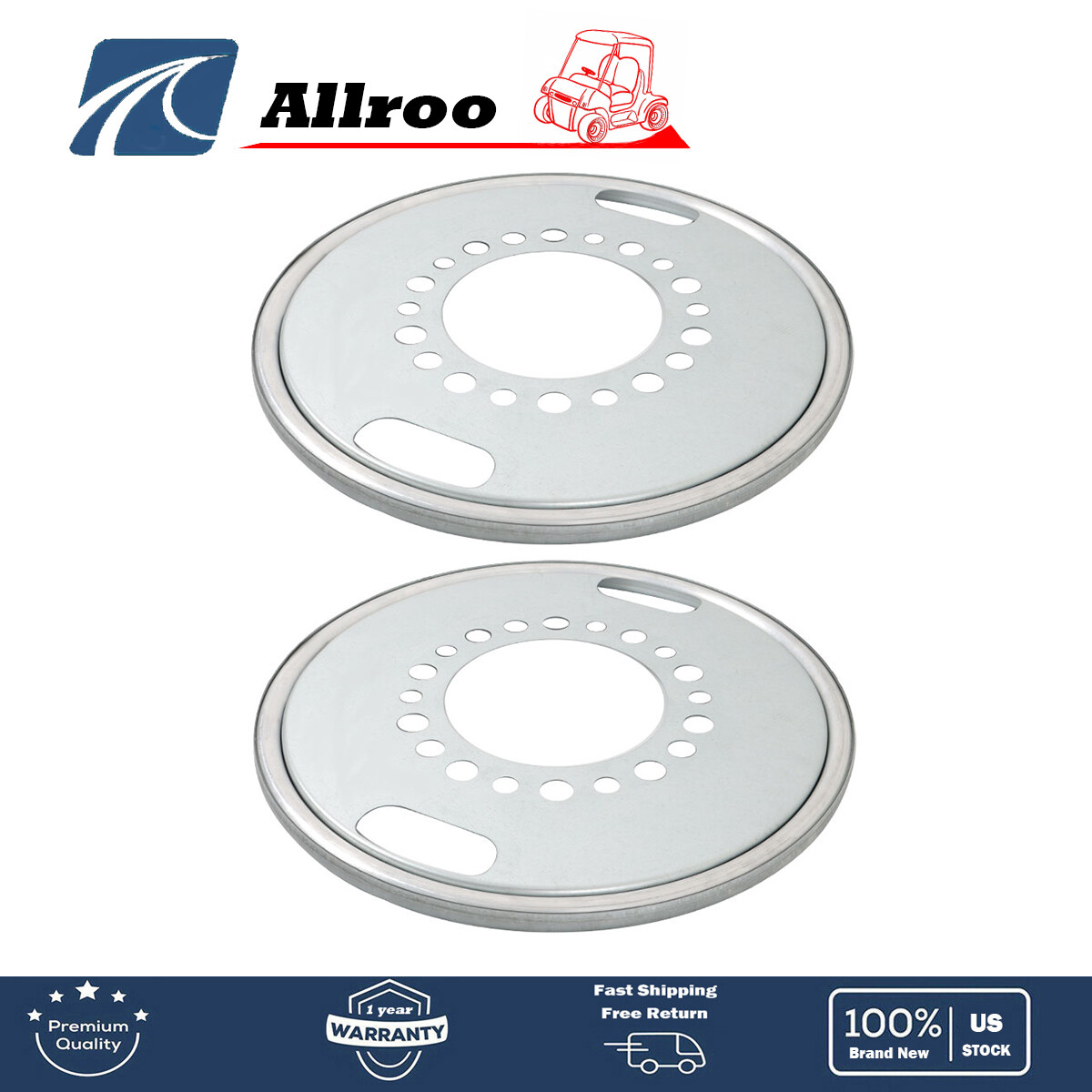 Pair of 22.5" Drive Axle Wheel Balancer for 600-640 Dual Wheel SET OF 2