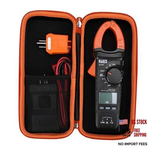 Case Compatible with Klein Tools CL120 CL110 Digital Clamp Meter, Portable