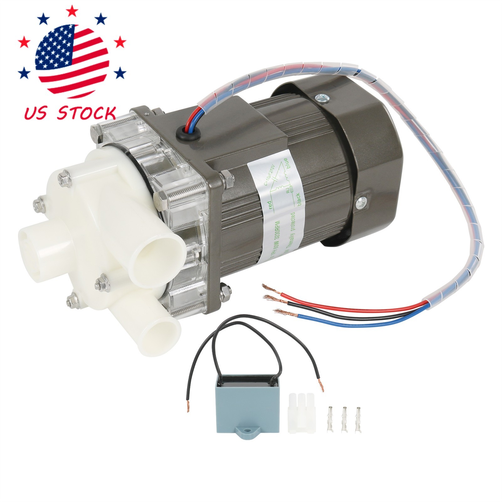 Water Pump S-0730 for Hoshizaki, S730 Ice Machine Motor Assembly #M91X60S201