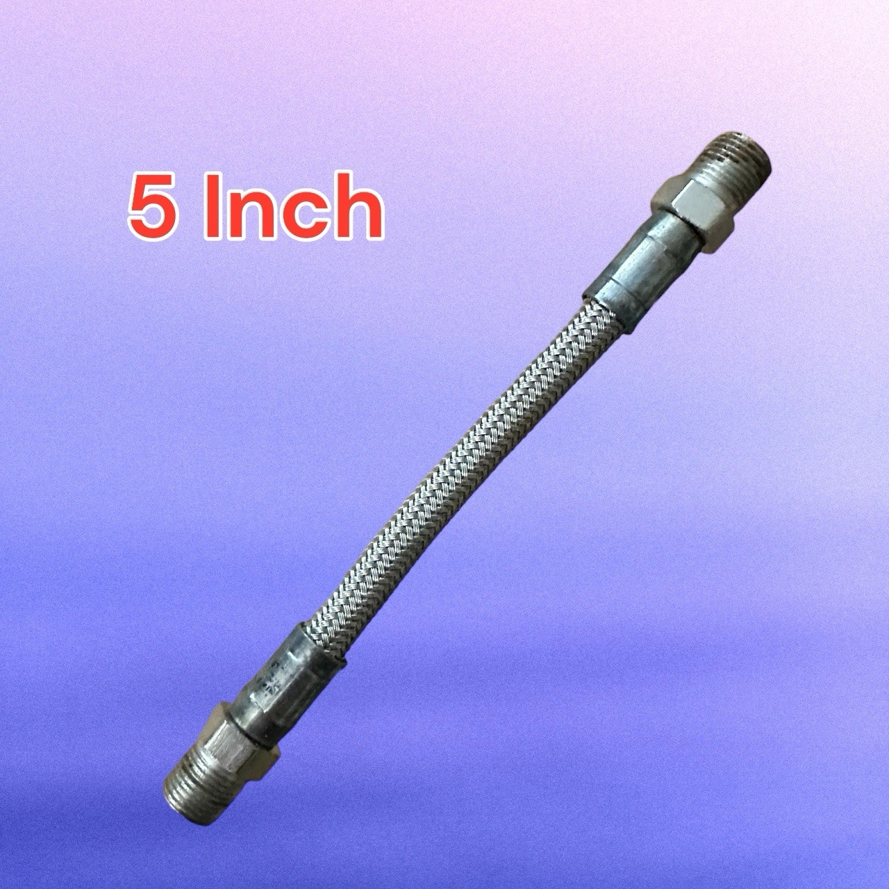 5” Stainless Steel Braided Air Hose 1/8” NPT Paintball Marker :: READ ::