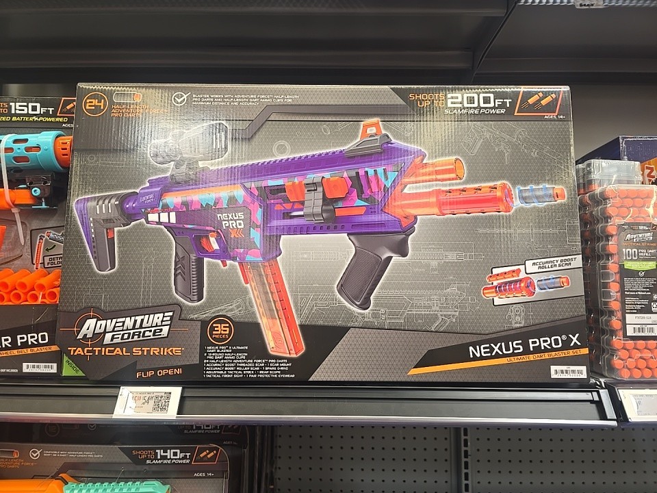 Adventure Force Tactical Strike Nexus Pro X Blaster, brand new, factory sealed