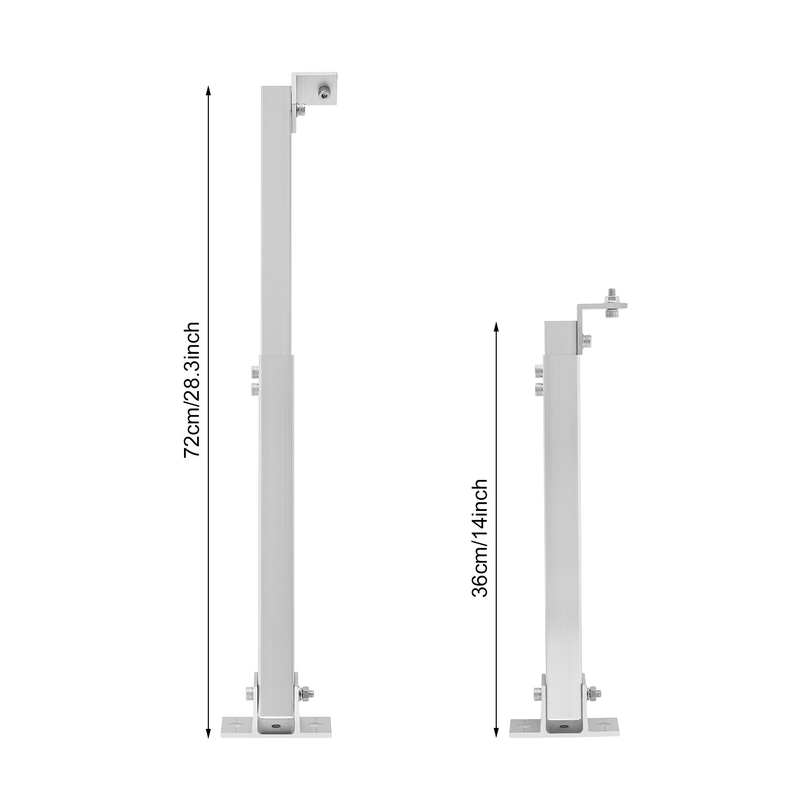 Adjustable Solar Panel Mounting Bracket Set - Optimize Energy Efficiency
