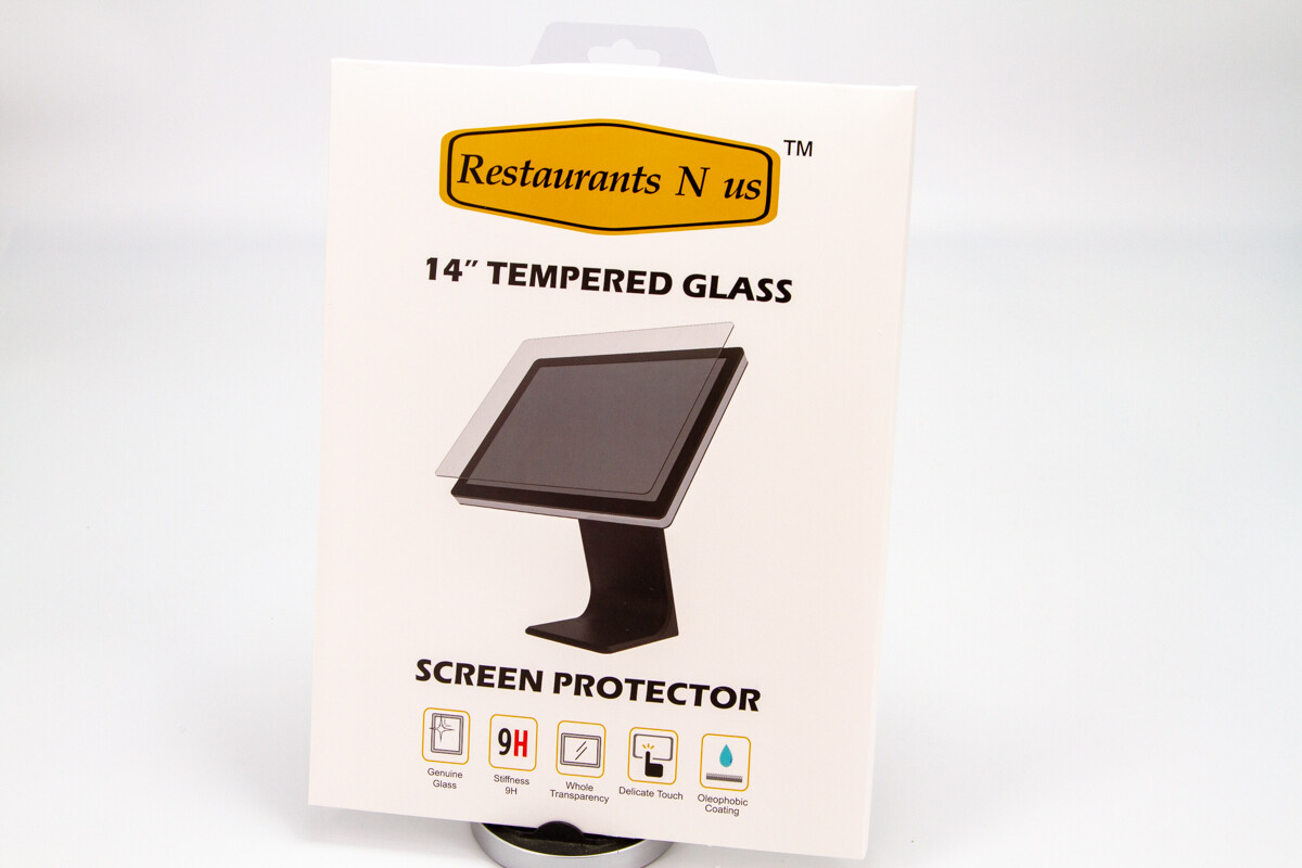 iPOS Supply 14” Tempered Glass Screen Protector for Toast Flex POS