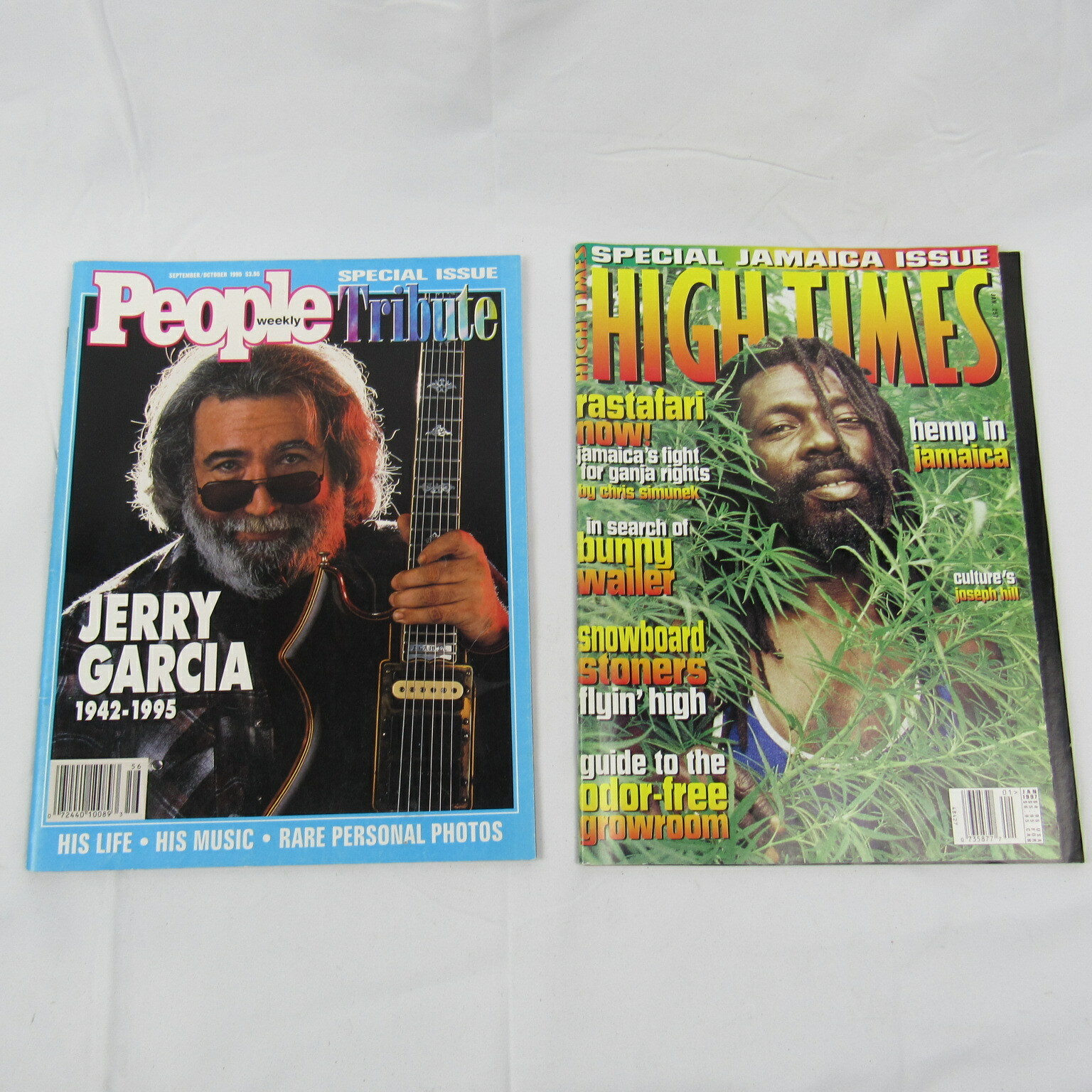 People Jerry Garcia Tribute GRATEFUL DEAD High Times Special Jamaica Issue