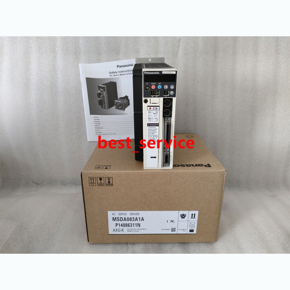 New Panasonic MSDA083A1A AC Servo Driver In Box Expedited Shipping#