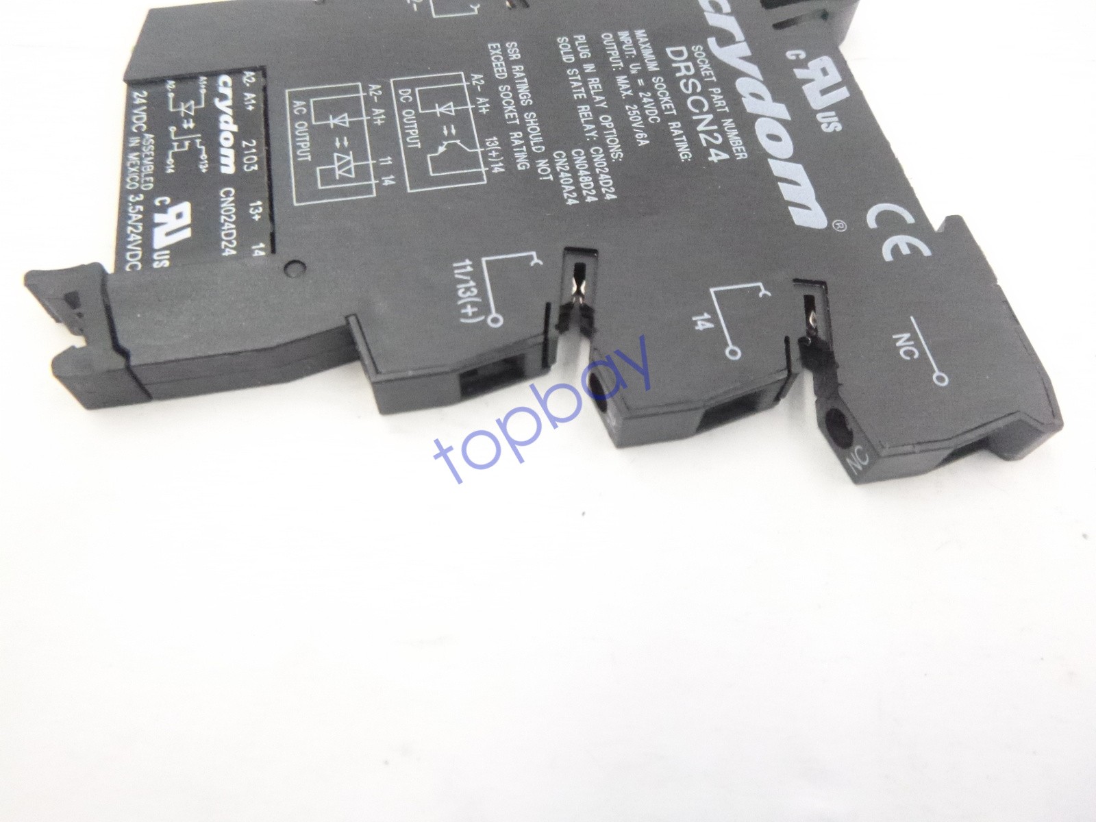 Crydom DRSCN24 Socket & Solid State Relay Socket Module Unit