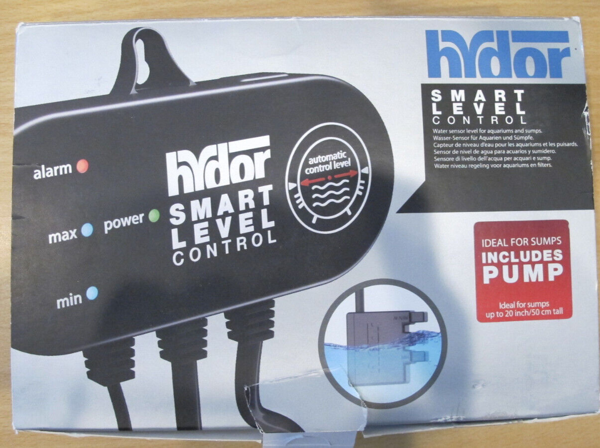 Hydor Smart Level Water Pump Pico 70 for Aquariums and Sump Pumps Open Box Mint