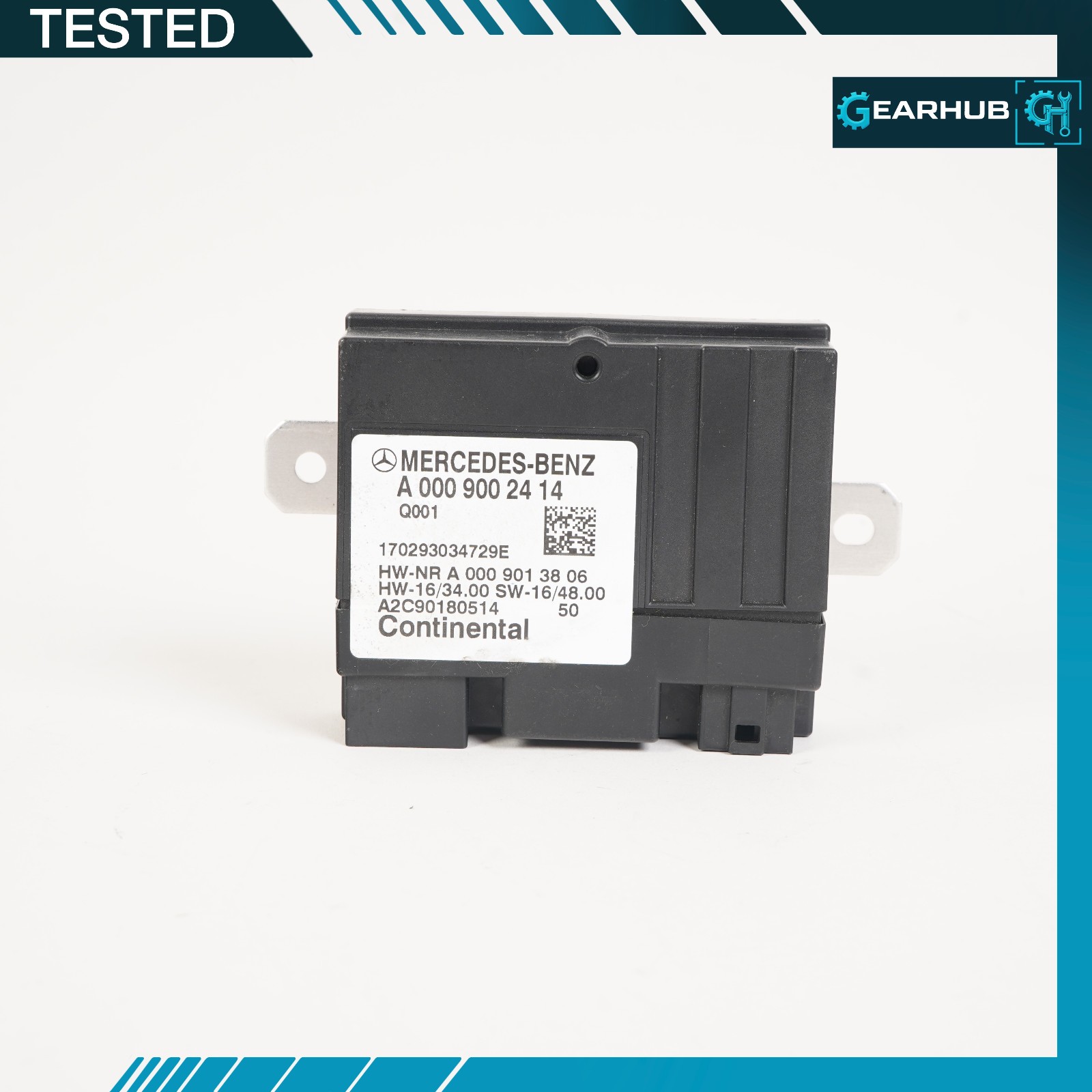 2015 - 2021 MERCEDES C300 W205 FUEL GAS PUMP CONTROL MODULE UNIT OEM A0009002414