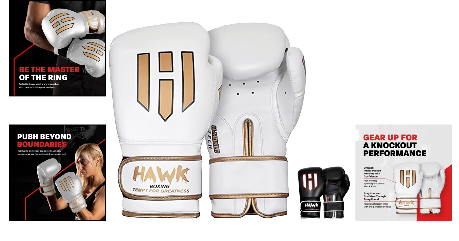 Ambidextrous 10 Oz Boxing Gloves with Foam Padding - Ready for Every Challenge