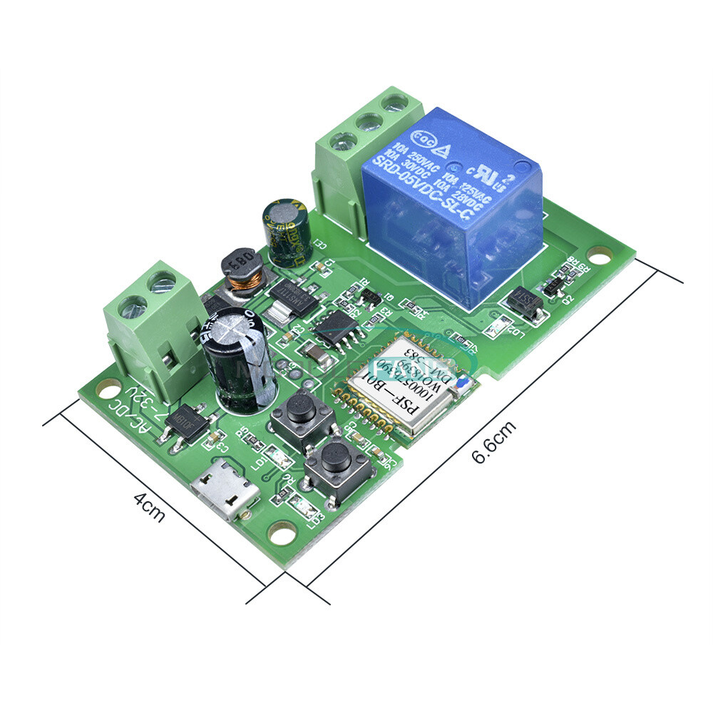 2/5/10PCS WiFi Wireless Smart Switch Home Relay Module 5-12V Self-locking