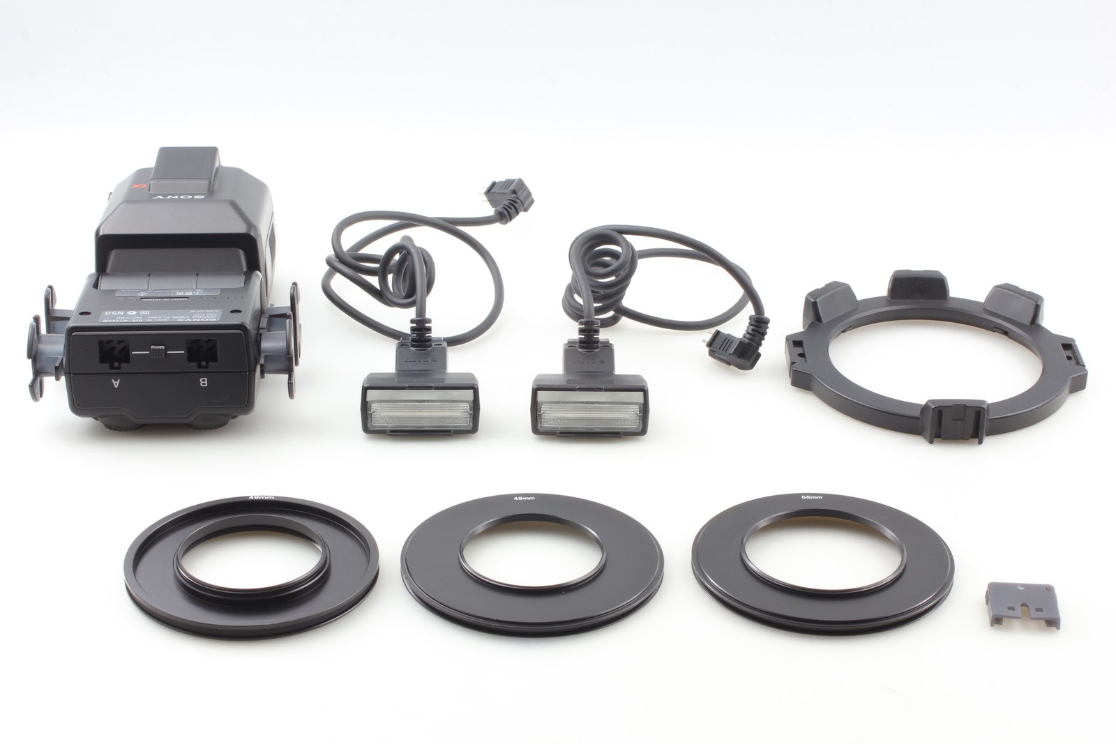 Super Rare [MINT] Sony HVL-MT24AM Macro Twin Flash w/ ADP-MAA From JAPAN