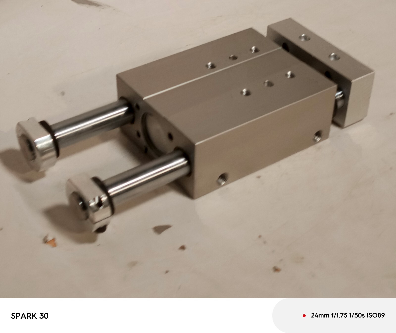 Fabco GB750-3.0-A-E Linear Slide, Interchangeable Block Style Thruster, 3" Str.