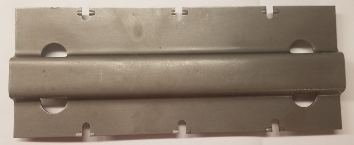 (PAIR) Flat Hoosier Cabinet Mounting Bracket - Sellers Boone McDougall antiqu...